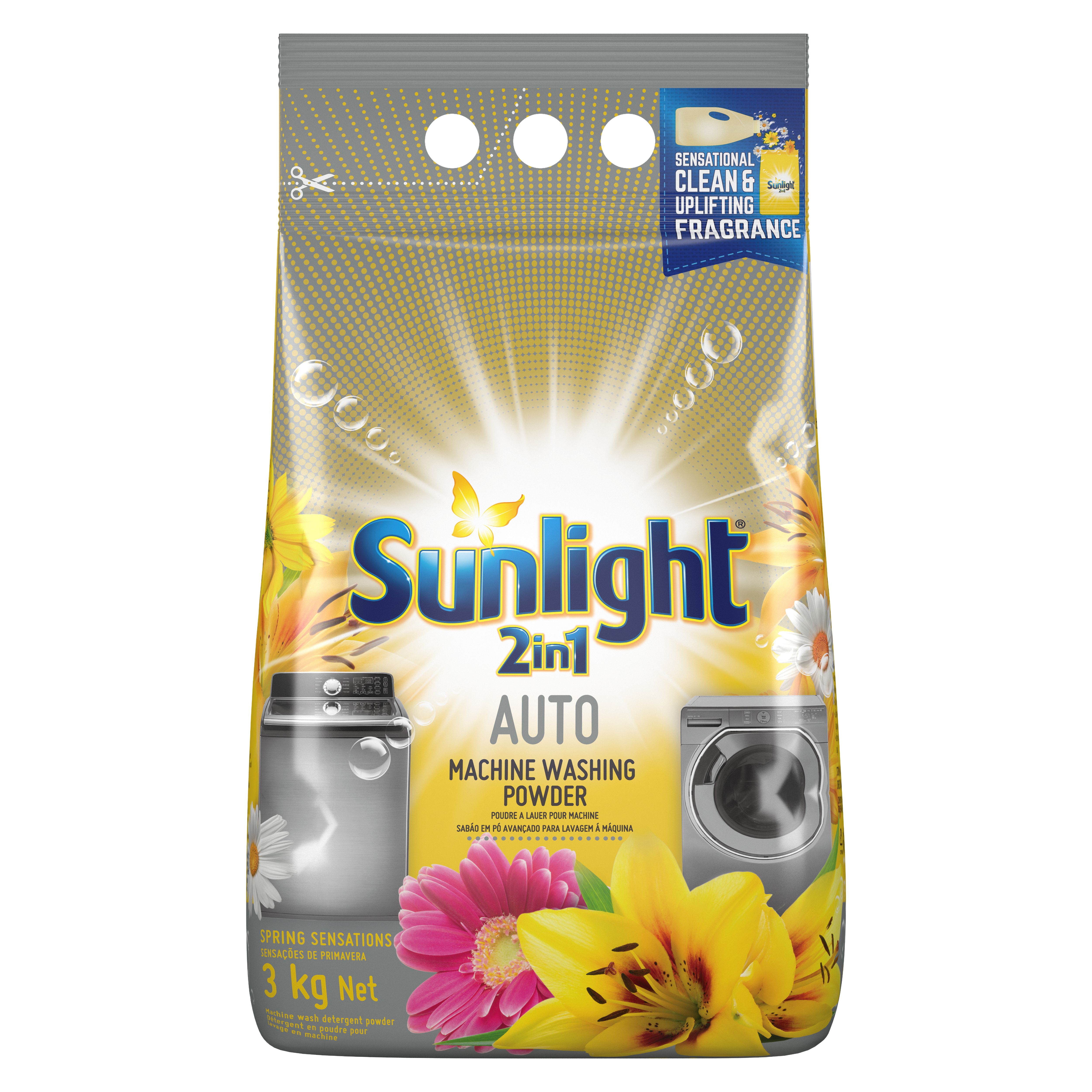 Sunlight Spring Machine Wash 3Kg